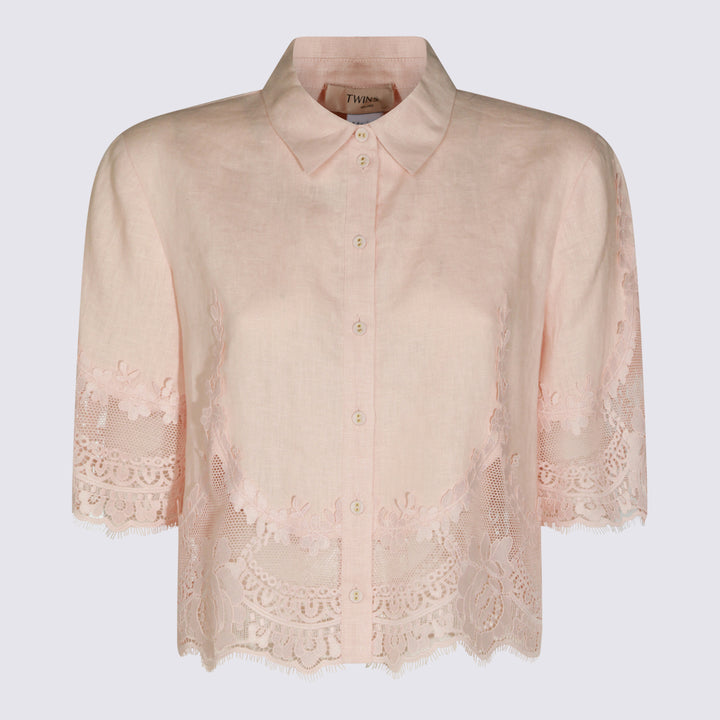 Twin-Set Shirts - PEARL ROSE | 579743f498a5f78baab20971dd7a2e5bbae7c9d3