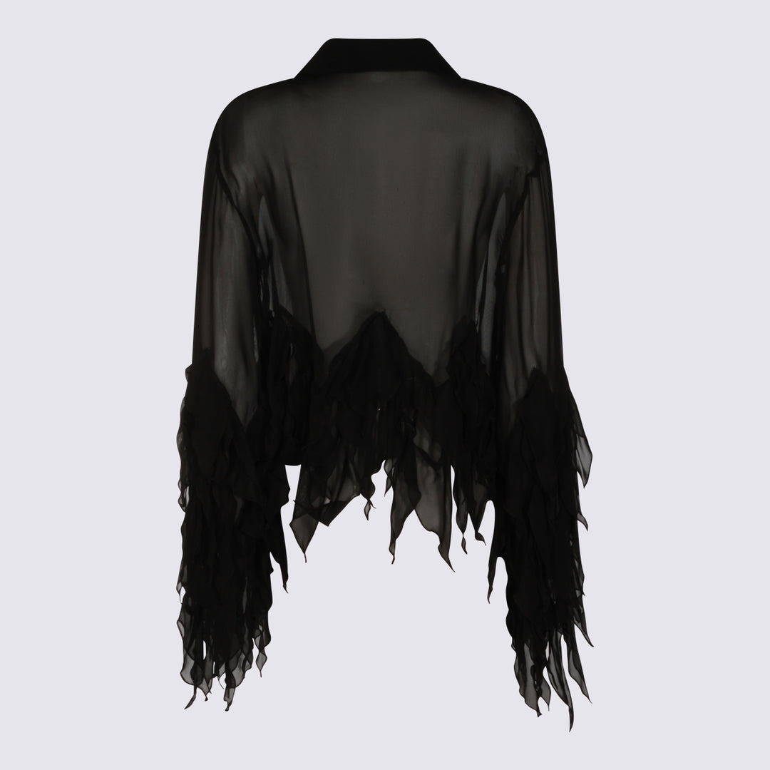 Blumarine Top - Blacks and greys | f71ce37306549733f3e123d2cff87425af14e6ea