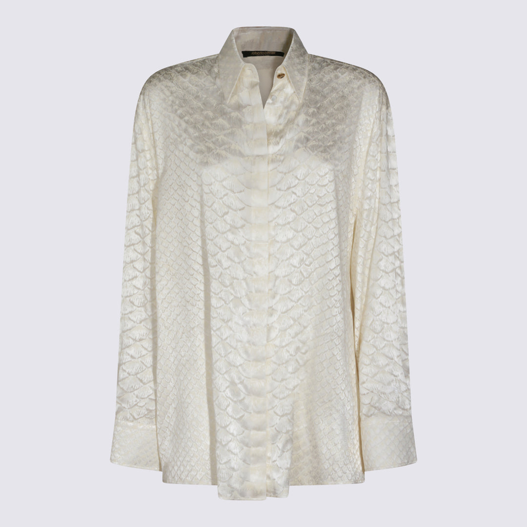 Roberto Cavalli Shirts - Chiari e Naturali | fca2a8ae5fa18b6b8375257cf32ee0f45c9ff9a5