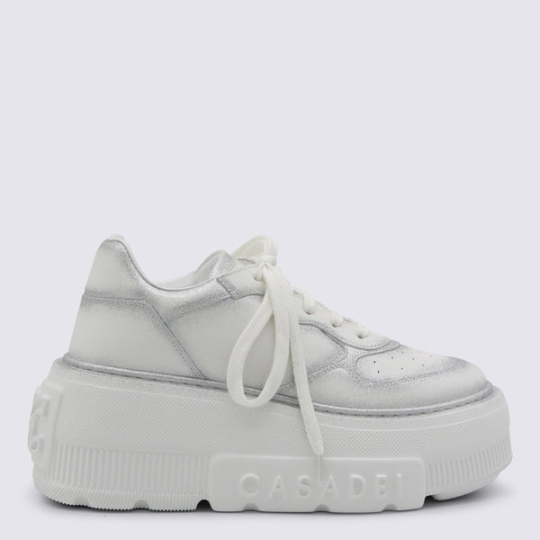Sneakers Bianco/Argento