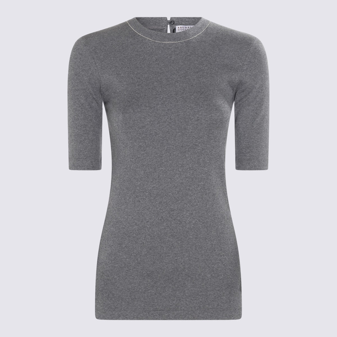 Brunello Cucinelli Sweaters - Grigio scuro | d57ce318a47eb529e5a05919b0e60690a1e82d49