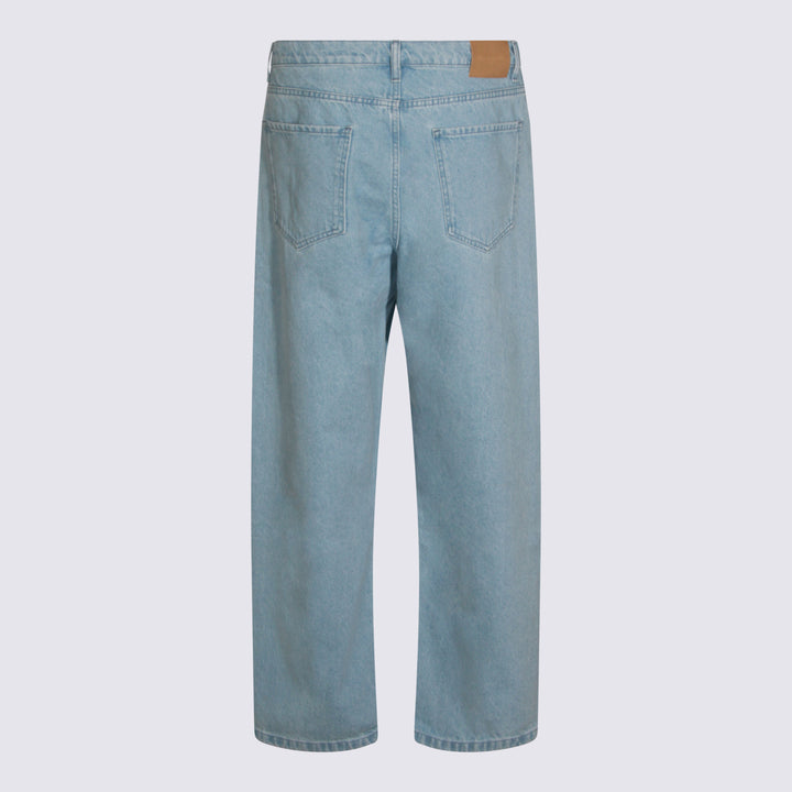 Maison Kitsune' Jeans - LIGHT WASHED INDIGO | 7335fa486f9b583669e47511011d34903b094368