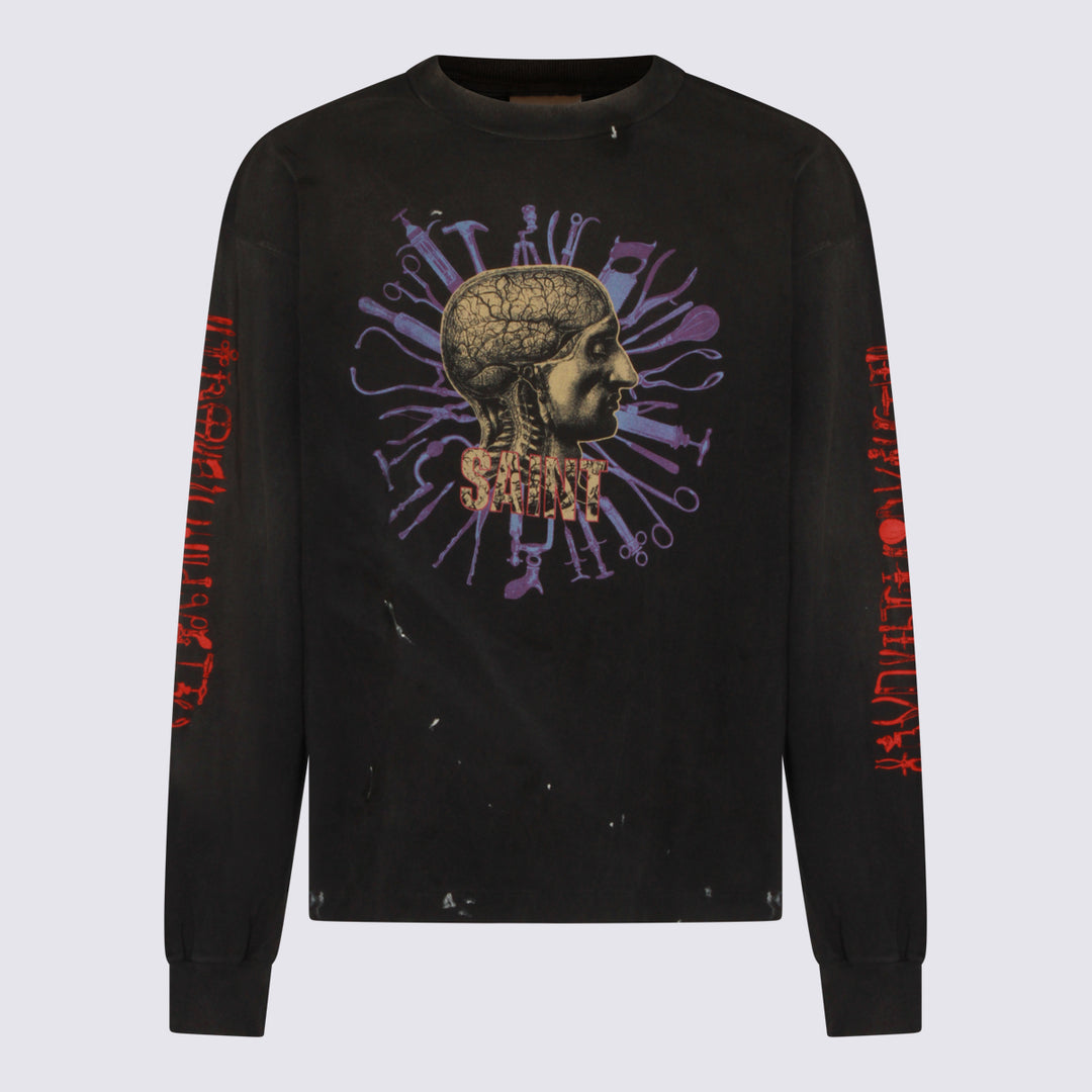 Saint Mxxxxxx T-shirts and Polos - Black | ec7c2c4b7c245c051cc78250b9e15dfa347cdad1
