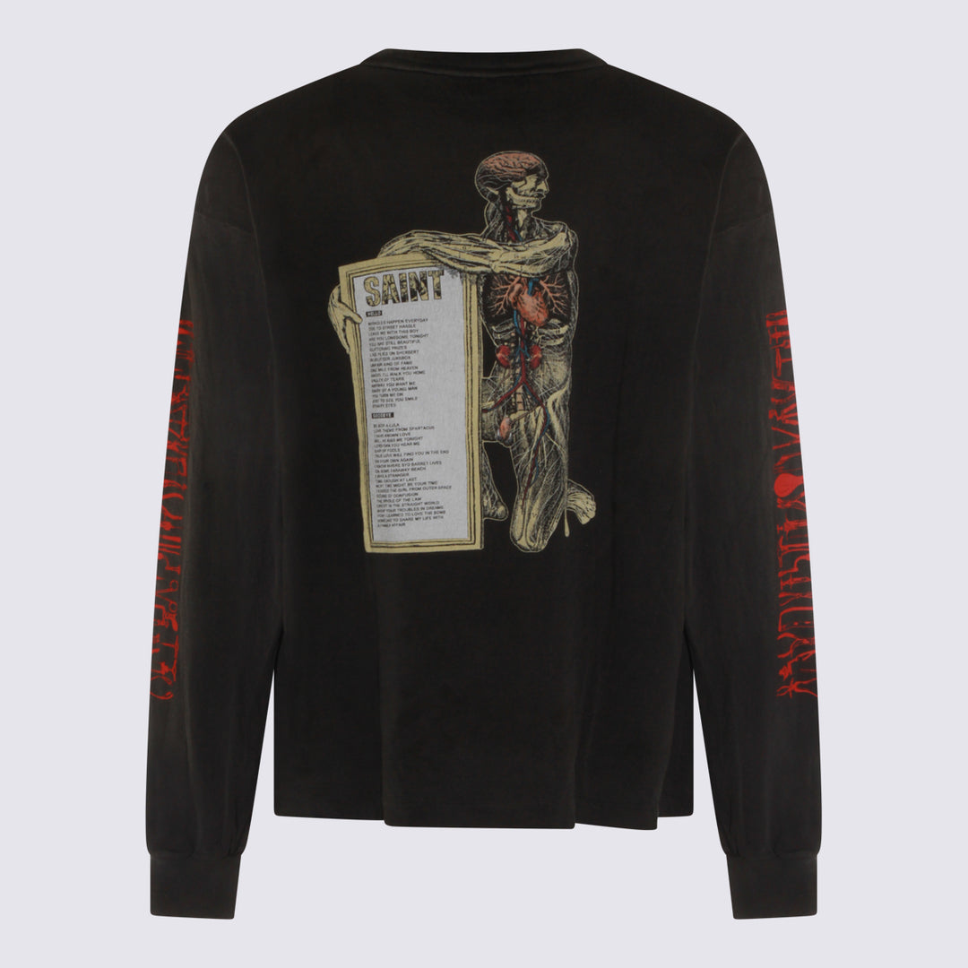 Saint Mxxxxxx T-shirts and Polos - Black | aae2d29baef5891b23fcf1e49c408998e0e7efcb