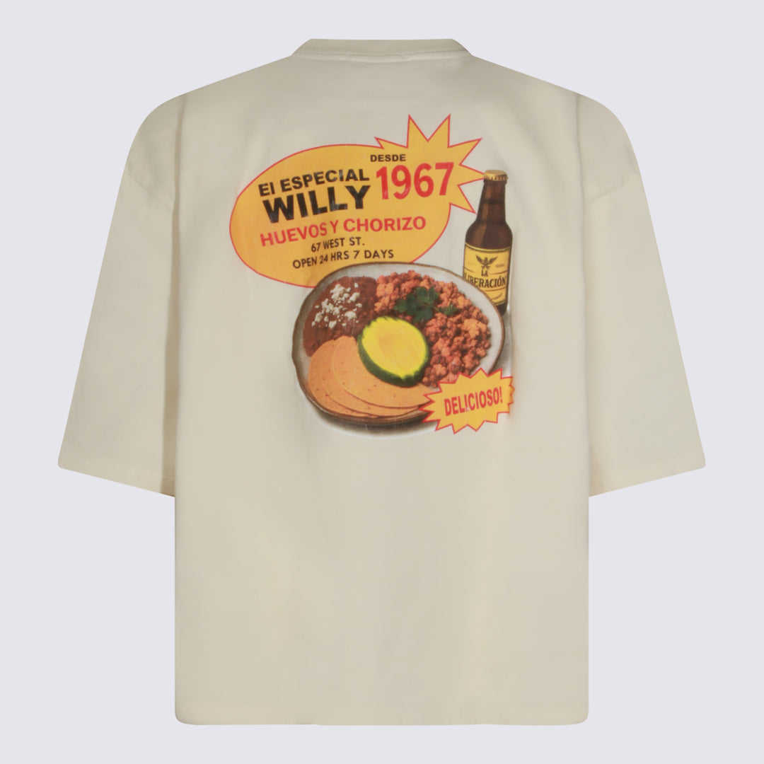 Willy Chavarria T-shirts and Polos - White | cffd539421927940f254c08a5338343010dc1270