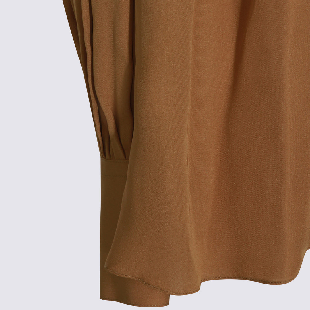 Khaite Shirts - OCHRE | b53717bec8cf6e72ffd2dc128f91ea77b1825038