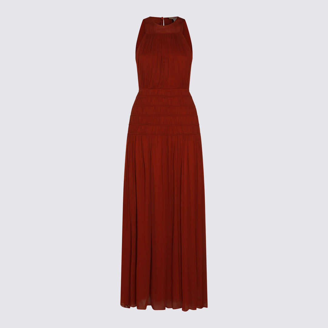 Twin-Set Dresses - BROWN HENNA | d936c8a052d7884f3648726eb3279b06c5689a4e