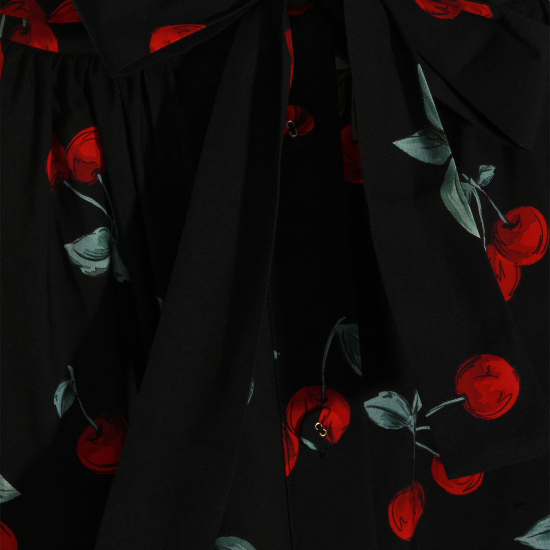 Twin-Set Skirts - CHERRIES BLACK/RED | d38cf0b8128b94bea13b04b09480baf7bf48f000