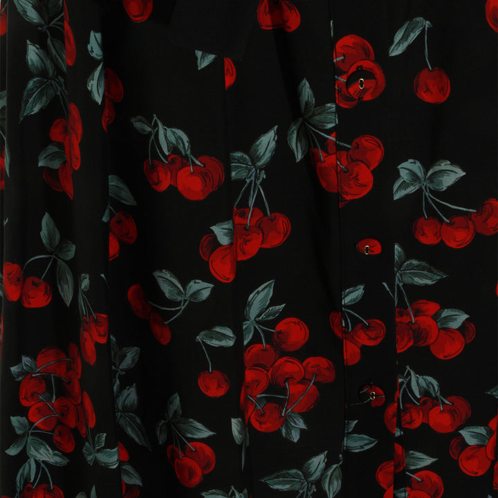 Twin-Set Skirts - CHERRIES BLACK/RED | 019bec78a9ac9f1b3880fa0f3e079e945e6dbbd8