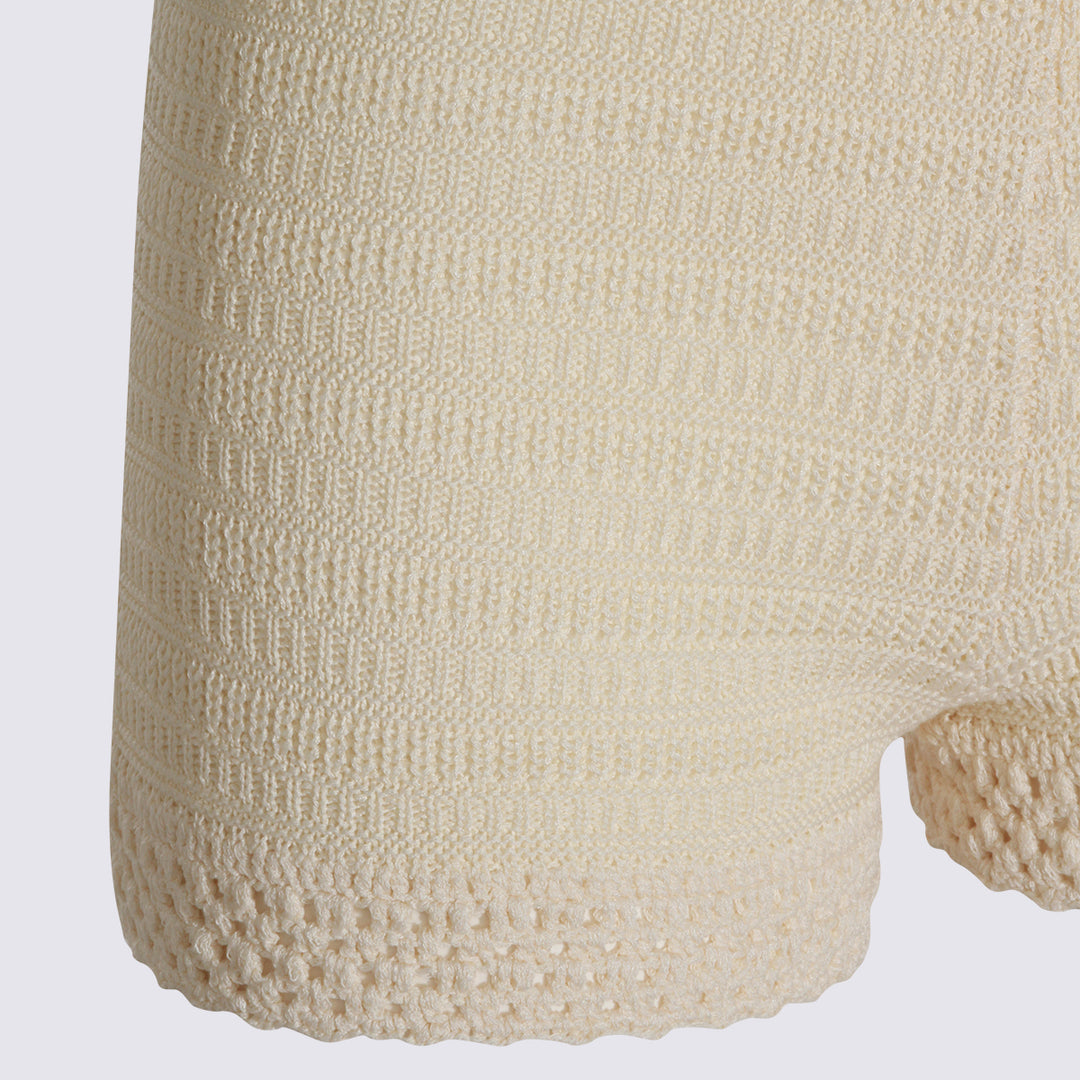 Twin-Set Shorts - PARCHMENT | ad187ae09aad46e609abc01b8db5ae3ac09e7058