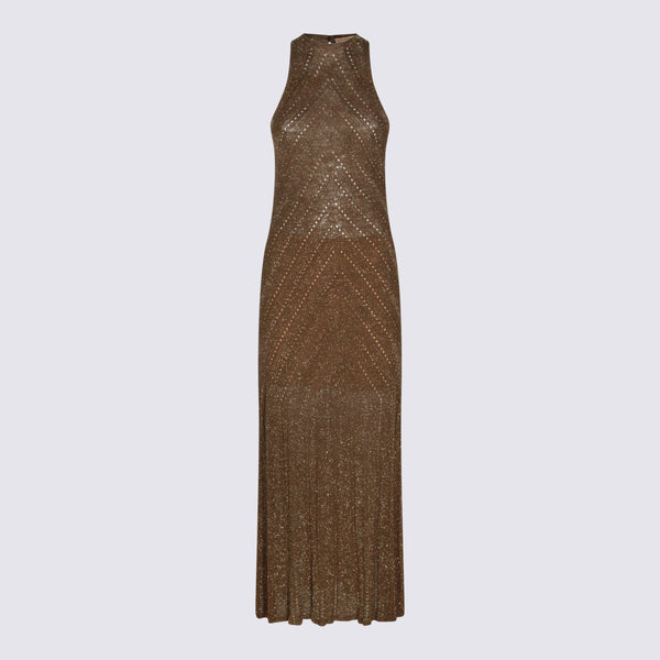 Dresses Coffee Liqueur Lurex