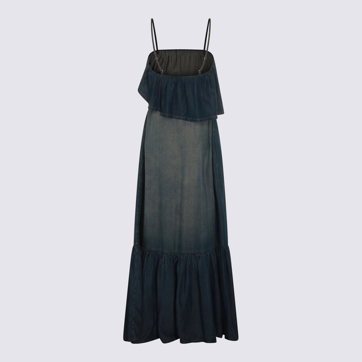 Pinko Dresses - Blu e verdi | 96ccf9dcb08f77bd870e8389c32e25a42955f685