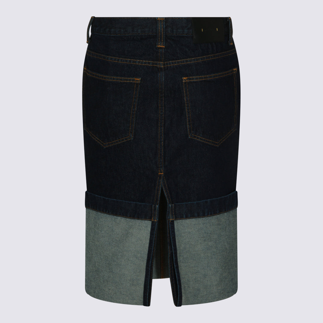 Khaite Skirts - Denim | bf398ec152337cd50b6e7a10bdc7ea0278eb2e42