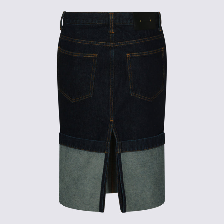 Khaite Skirts - Denim | bf398ec152337cd50b6e7a10bdc7ea0278eb2e42