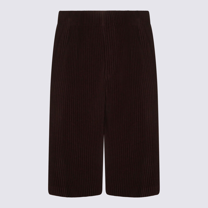 Homme Plisse Issey Miyake Shorts - EGGPLANT | f59d614d3b9f970cb2ee8b663f04cfa874711410