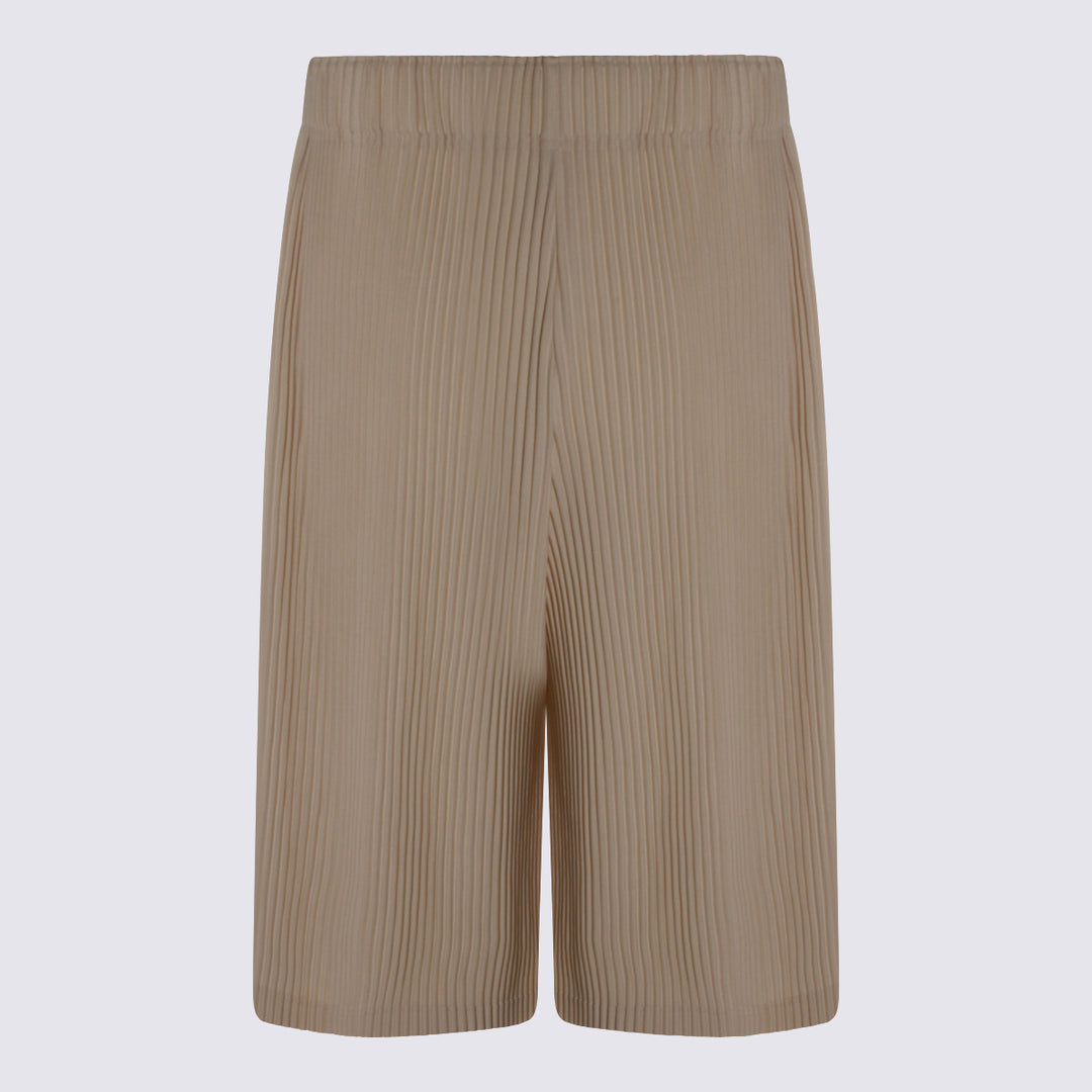 Homme Plisse Issey Miyake Shorts - DUOMO BEIGE | 2cf84bc56d4448dbba8522e39b8c48d655a3e5c9