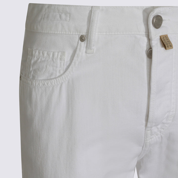 Jacob Cohen Jeans - OPTICAL WHITE | 096eda6b1fd32a0c6b325fffe1068a1986255d6a