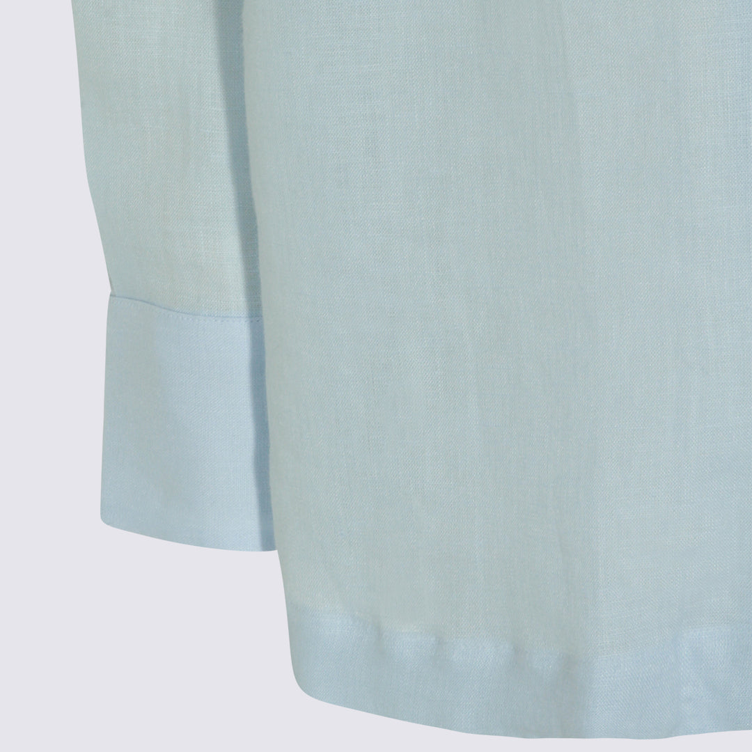 Lardini Shirts - Blu e verdi | 62a8632def9fdc858762816b200193c74875956f