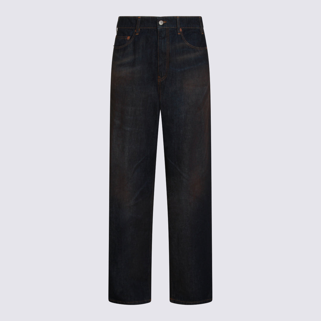 Mm6 Maison Margiela Jeans - Dark blue | a7c307c21bf6eaa5651b79c353de5a79c8cb528b
