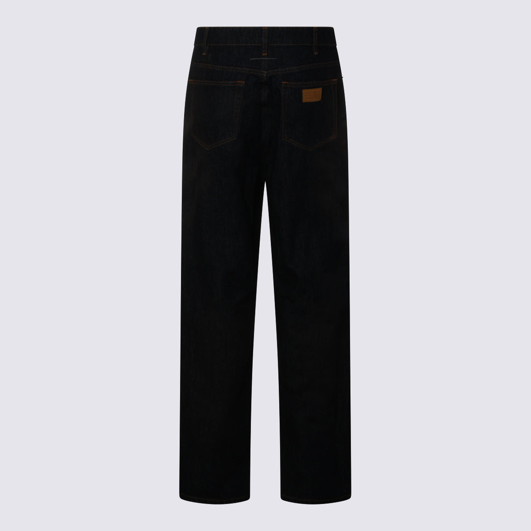 Mm6 Maison Margiela Jeans - Dark blue | aa68f826f0c720197e518c76a5c47b513a9bd937