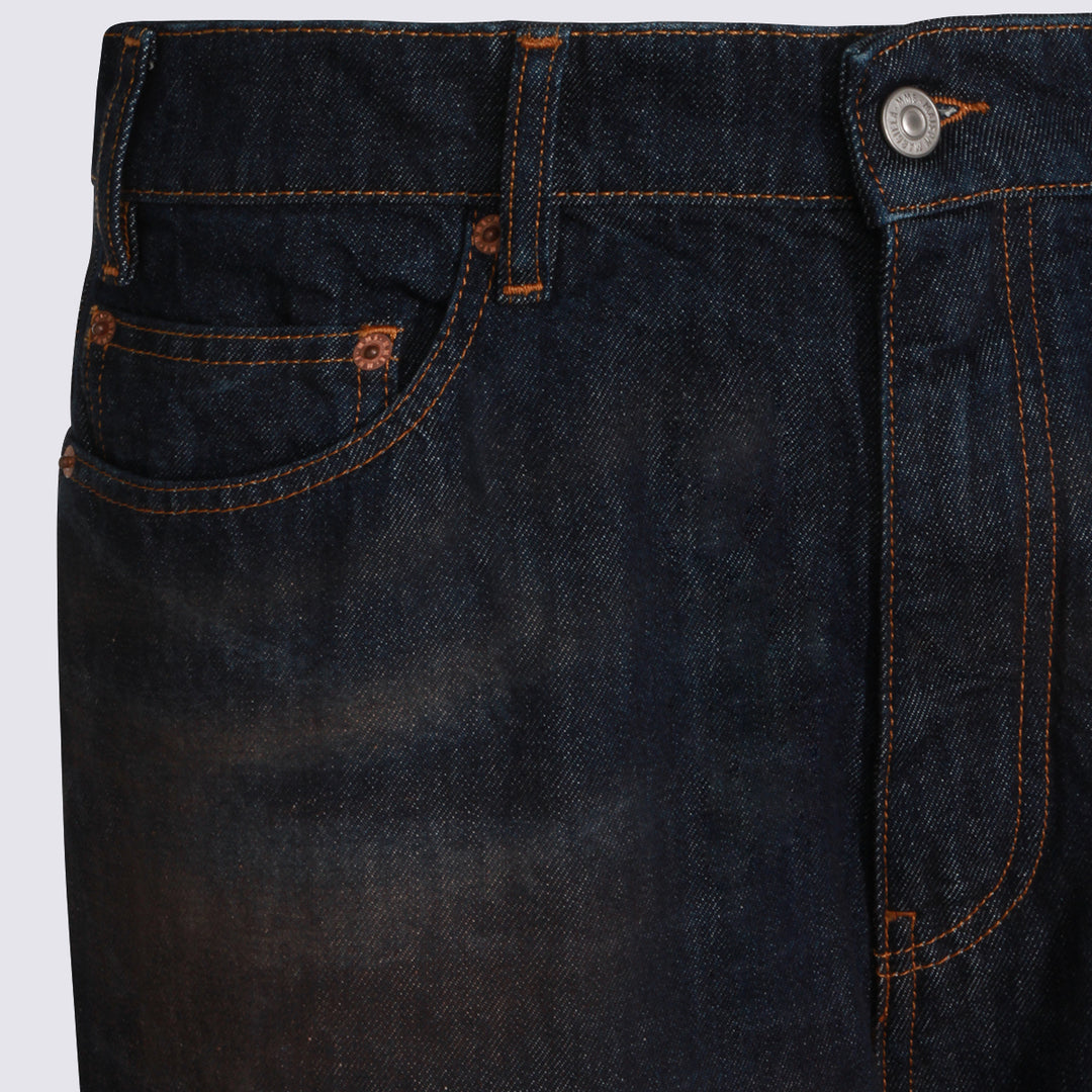 Mm6 Maison Margiela Jeans - Dark blue | 34953b4a05ac75ac354c1890538b8a5587f1b2c8