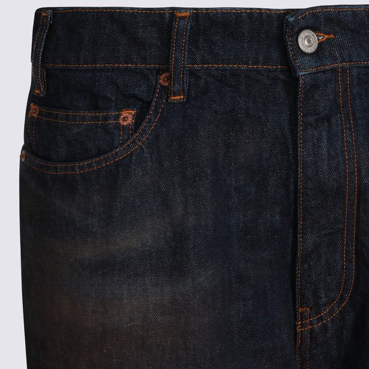Mm6 Maison Margiela Jeans - Dark blue | 34953b4a05ac75ac354c1890538b8a5587f1b2c8