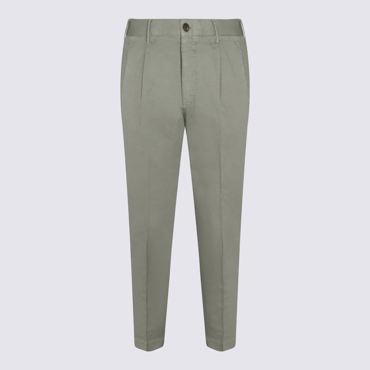 Incotex Trousers - LIGHT GREEN | f9e794d37775b73d61bd20c821dbdcdf3648cd74