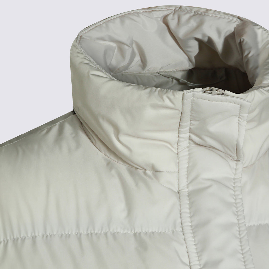 Brunello Cucinelli Coats - Metallici e grigi | 8591d4d66c9d4e8e9305fd631974b950bb324d06