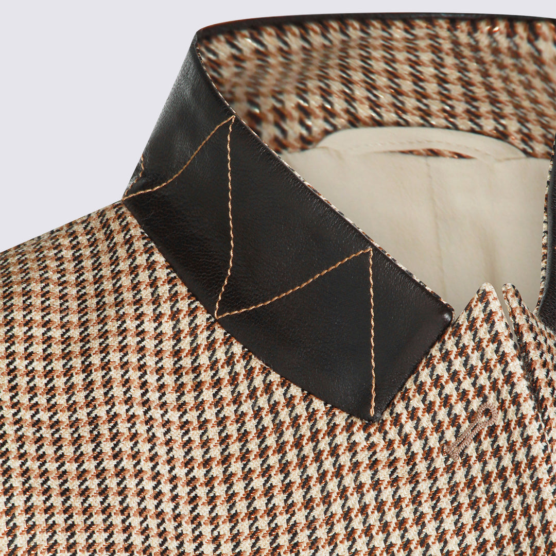 Brunello Cucinelli Jackets - Check | 854fa4ba72c66b161364b9ae636a4ae3a33491f7