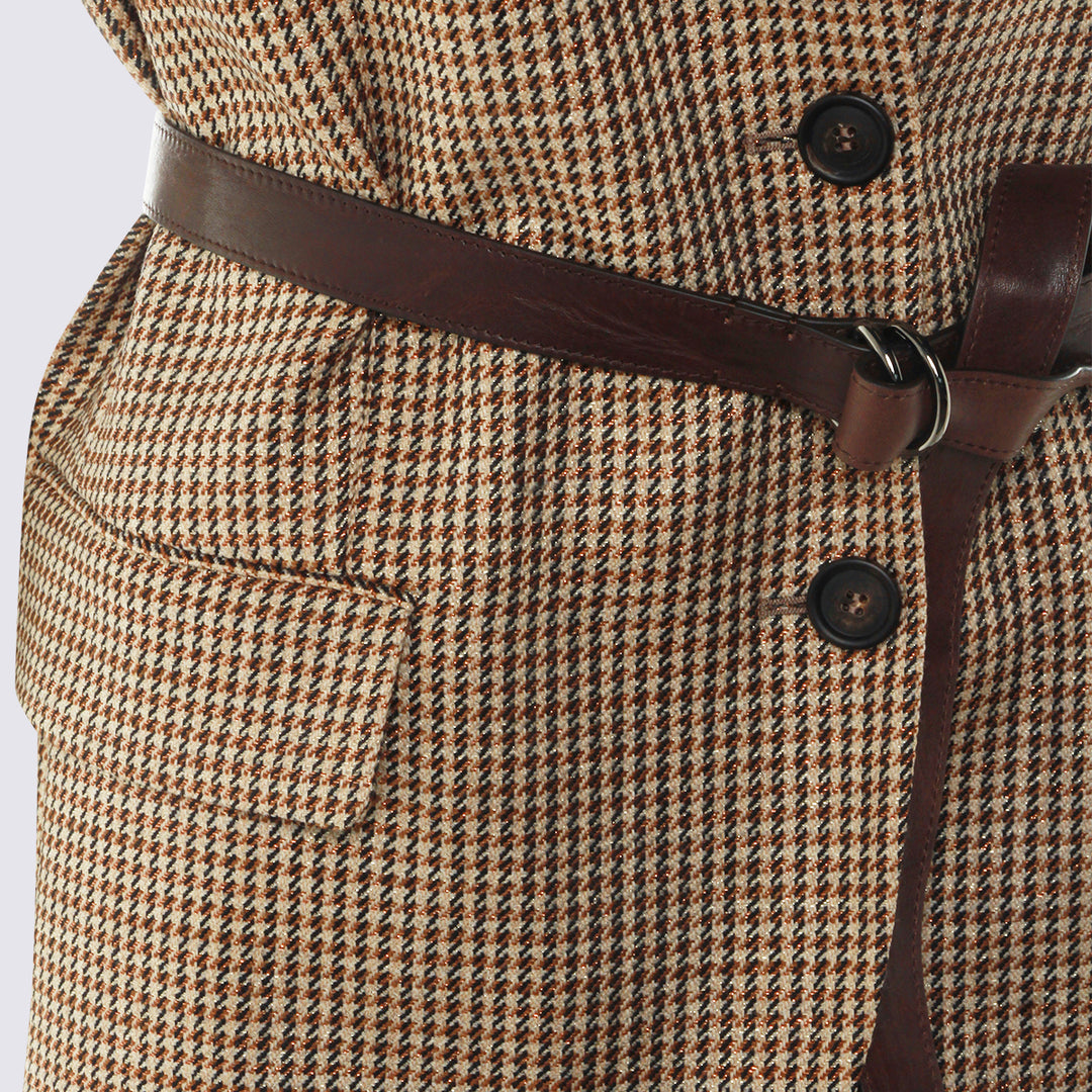 Brunello Cucinelli Jackets - Check | a370e7222c3b947ee502b667d7a8e09627eaf632