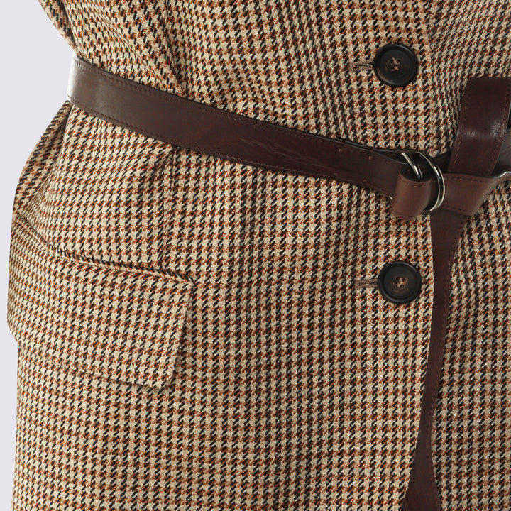 Brunello Cucinelli Jackets - Check | a370e7222c3b947ee502b667d7a8e09627eaf632