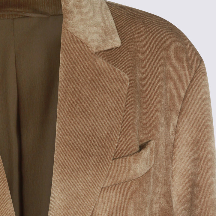 Brunello Cucinelli Jackets - CAPPUCCINO | f5d74825c8d51d392aa656d58084522ddfacb9e2