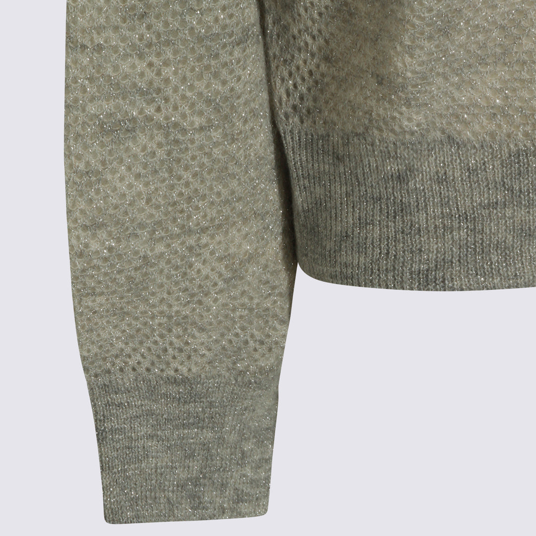 Brunello Cucinelli Sweaters - Metallici e grigi | 3d0f37e7999710ff44c49e433e2a6a6201aaaed4