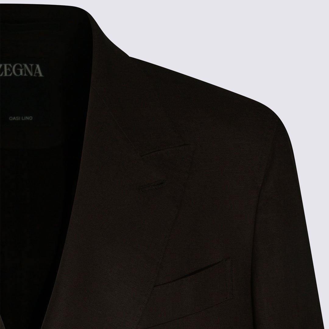Zegna Jackets - COFFEE | 841437f0ab78e39793f0e3336cdf7117aa536be5