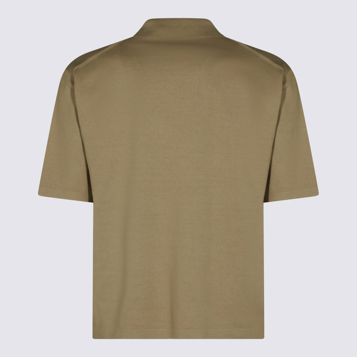 Auralee T-shirts and Polos - KHAKI BEIGE | bf72360c9b24e40aeeffc795d04baa02f085a3c7