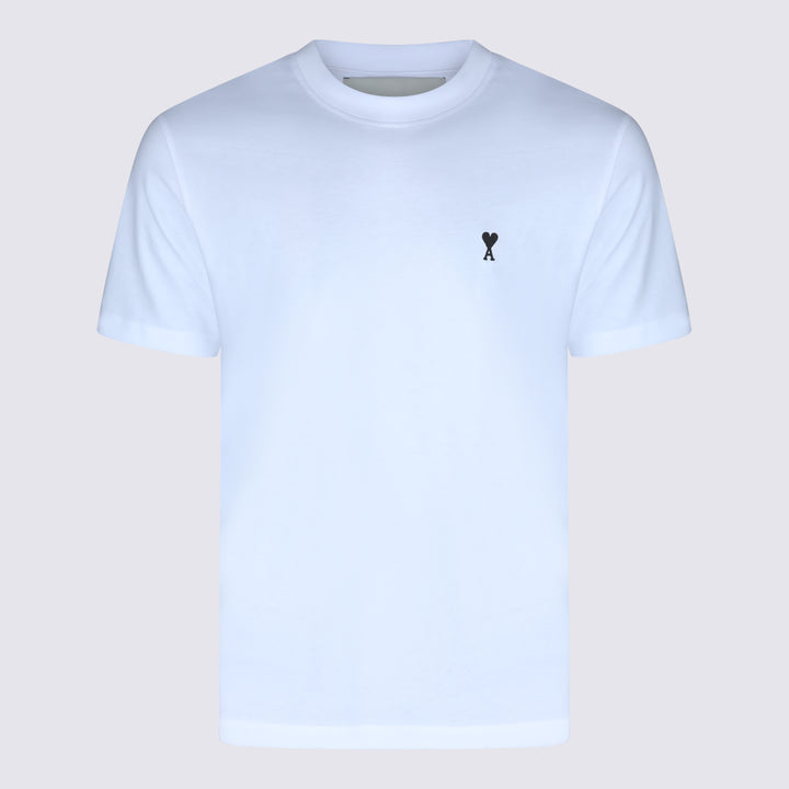 Ami Paris T-shirts and Polos - White | 88515cec981ee2e7ead99415552a8271536e4bc0