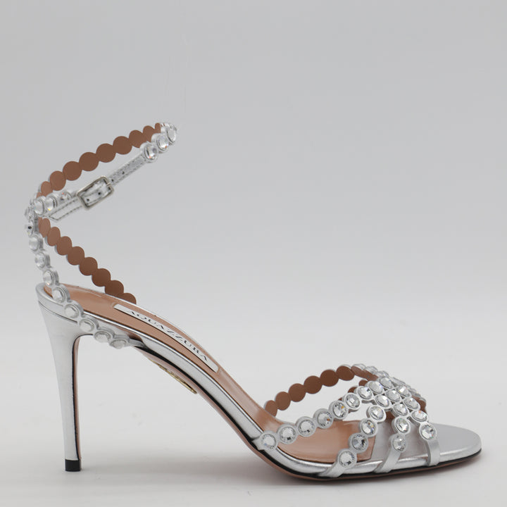 Aquazzura Sandals - Silver | 9798f26877091cee4ae83b793b1b499966f0dc73
