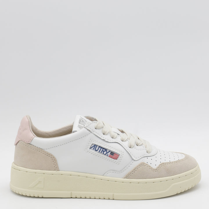 Autry Sneakers - LEAT/SUEDE WHT/POW | 59dc9601dd40c46aa646370cce28252ec9a31b02