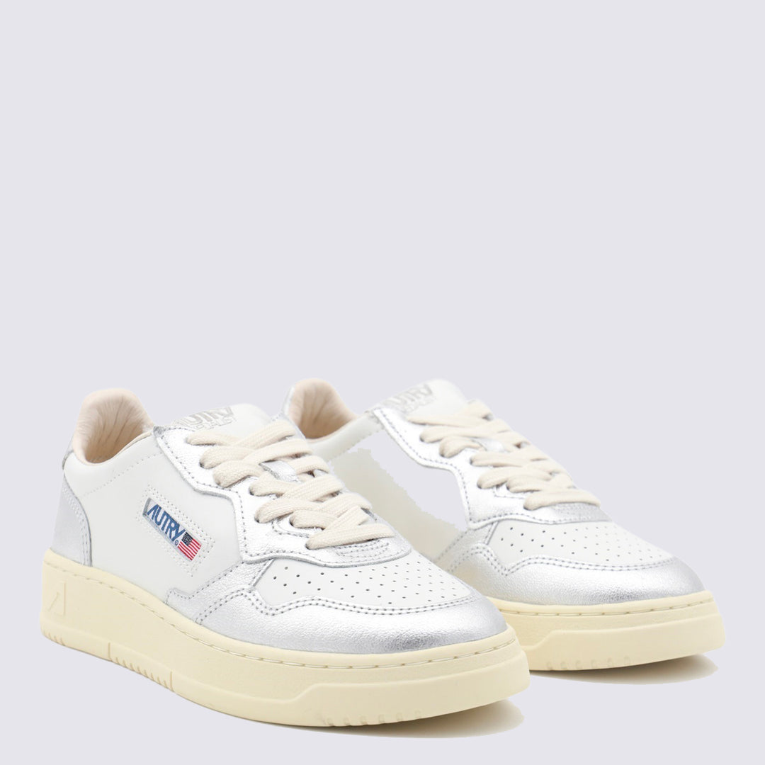 Autry Sneakers - LEAT/LEAT WHT/SILVER | bb6b9129109624027110c90af9bc499fb8896f67