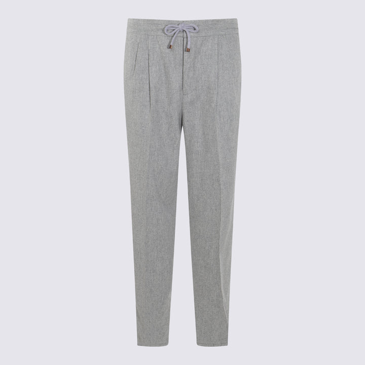 Brunello Cucinelli Trousers - Light grey | 1d69bd26a87e95c70f4a26b5c11cf09b0e524cda