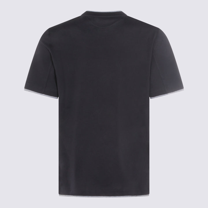Brunello Cucinelli T-shirts and Polos - Navy | d74732111622065e235d99d257f6c32c519fcca8
