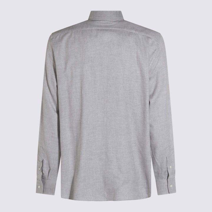 Brunello Cucinelli Shirts - Light grey | 76b1ece6d540d39d2834dc1cdf408e60e67b8211