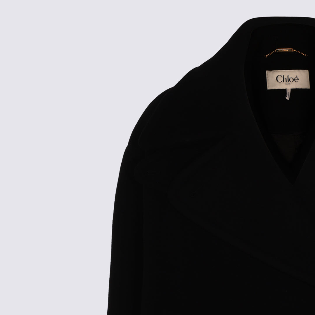 Chloè Coats - Black | 4a6a304bf877fd13e5eba73bdf40a2a71e4cb38d