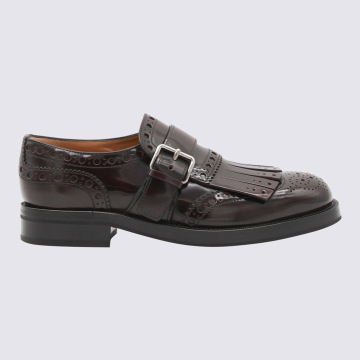 Church'S Flat shoes - BURGUNDY | db23ddb2cdd3cbfaf53d24cb52d88605d957b7a6