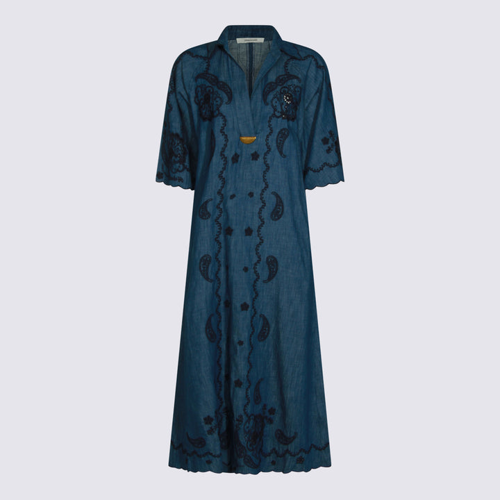 Zimmermann Dresses - RAILWAY BLUE | 144bf97bb054686c1680a50d5ffaf01b8ec6ccc0