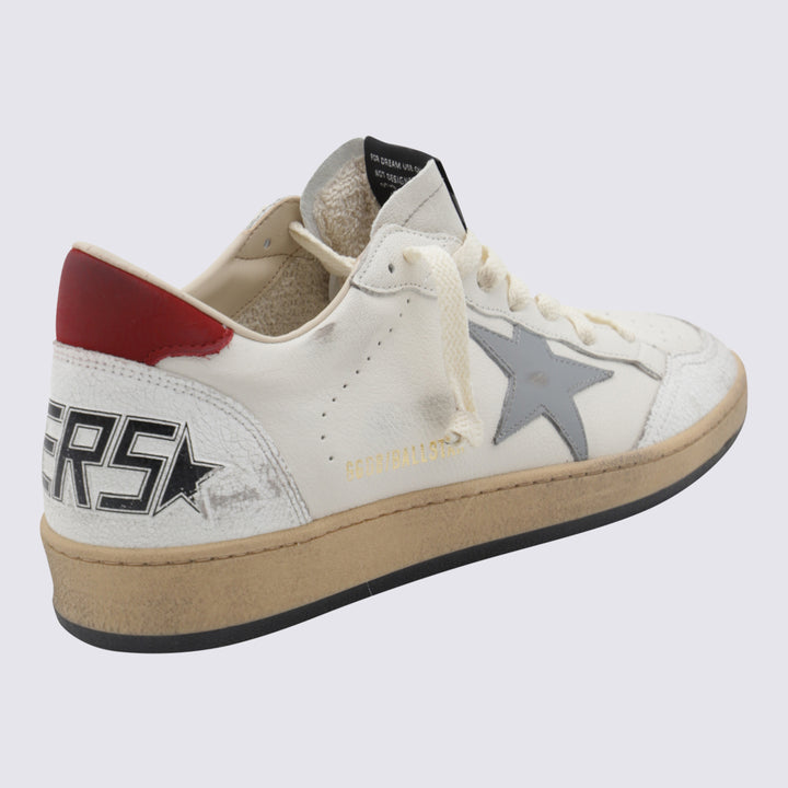Golden Goose Sneakers - WHITE/SILVER BLUE/RED | 6d5b80db5685b04139da4e41fda296e3b23bd6bb