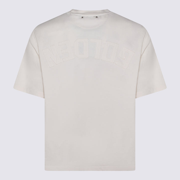 Golden Goose T-shirts and Polos - HERITAGE WHITE | 805c99c21629b2a5b5037d66b43305ca1f3764e3