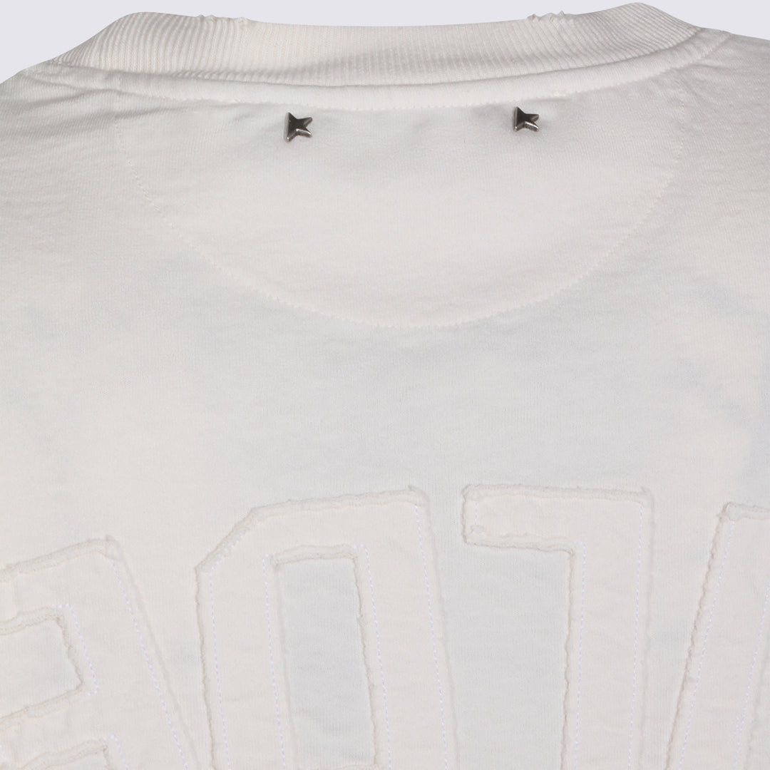 Golden Goose T-shirts and Polos - HERITAGE WHITE | 9c1fdfe558ae3d2c7dc836f8ab2f58b07600d878