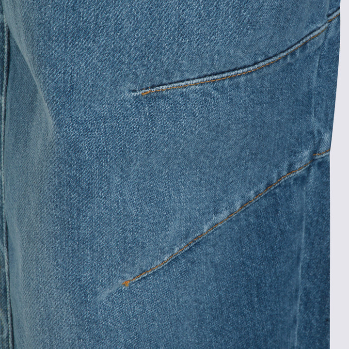 Marine Serre Jeans - LIGHT BLUE | 9645bf22e9aab3f8dab6abed3562c82ed47f9328