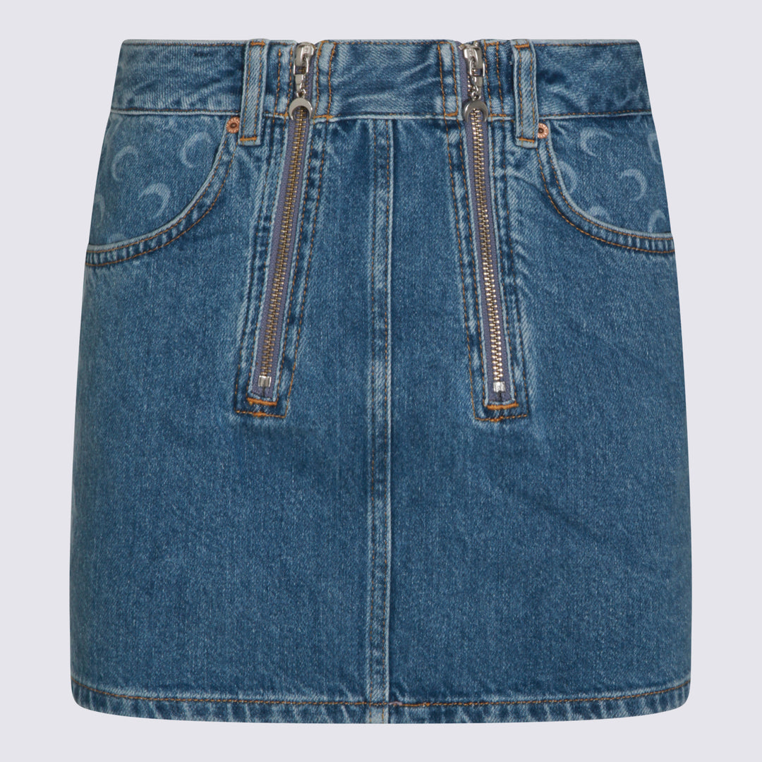 Marine Serre Skirts - LIGHT BLUE | 9d8404802d9b01498678ab1666fbee9e611dd643